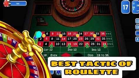 best tactic for roulette